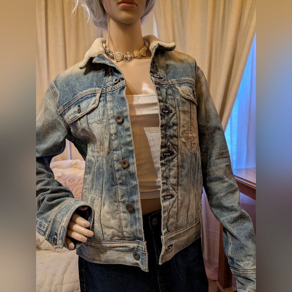 Rag & Bone Distressed Jean Jacket